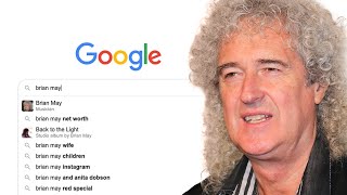 Brian May Answers His Most Googled Questions  According to Google  Radio X [upl. by Ydolem]