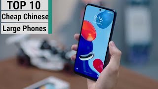 Best Cheap Chinese Phablets 2023  Top 10 Best Large Phones [upl. by Vershen649]