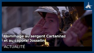 Hommage au sergent Cartannaz et au caporal Josselin [upl. by Snehpets120]