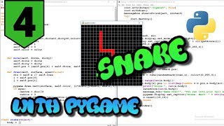 Snake Pygame Tutorial 4 [upl. by Annasus]