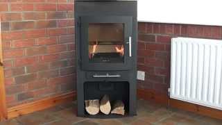 Westfire uniq 18 wood burning stove 80 efficient Defra approved [upl. by Novit101]