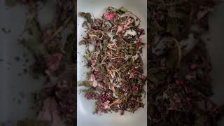 Fermented homemade fireweed tea with raspberry I have plenty near my village in Norway [upl. by Ainotahs]