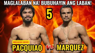 PACQUIAO VS MARQUEZ 5  MAGAGANAP NGAYONG 2024 PACMAN NAG PAPAKONDISYON NA [upl. by Ashelman]