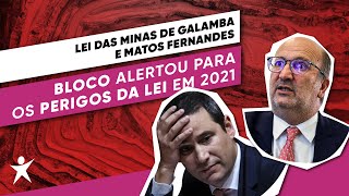 Bloco alertou para os perigos da lei do lítio em 2021 [upl. by Tanitansy509]