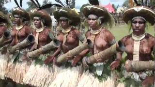 Ceremonia singsing Goroka Papua Nueva Guinea [upl. by Dittman270]