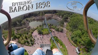 Efteling Baron 1898 360 VR POV Onride [upl. by Eissirhc]