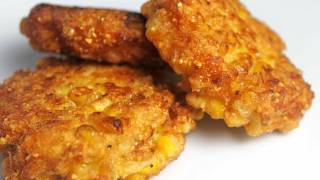 Corn amp Zucchini Fritters [upl. by Ydnys102]