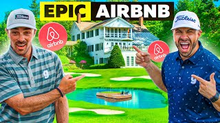 We Rented this EPIC Airbnb with its own PRIVATE Golf Course [upl. by Bowlds53]