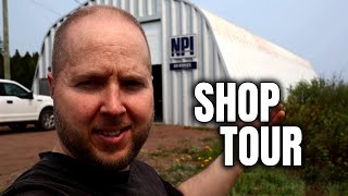 Touring the finest  KNIFE SHOP  in Atlantic Canada [upl. by Aisetra]