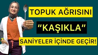 TOPUK AĞRISINI 30 SANİYE GEÇİR fizyoterapistmacide topukdikeni [upl. by Eolhc]