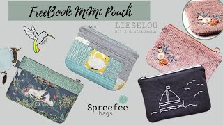 Nähanleitung Freebook MiMi Pouch [upl. by Nered]