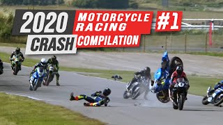 2020 Motorcycle Racing Crash Compilation 1 [upl. by Nylirret]