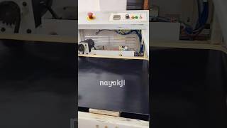 fusing machine belt alignment adjustment new belt fitting nayakji fusingmachine [upl. by Ahsiatal]