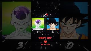 FREEZER vs GOKU 🔥 dragonball anime edit [upl. by Quartis]