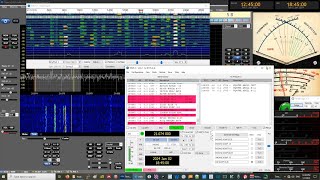 WSJTX en el ANAN G2 con Thetis SDR y Voicemeeter Banana [upl. by Drolet]