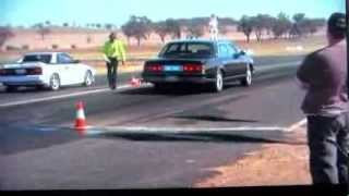 GZG50 V12 Toyota Century SICK BURNOUT vs SW11 MR2 Toyota Nationals 2007 [upl. by Yrak]