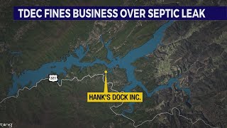 Butler marina fined 32000 for discharging wastewater into Watauga Lake [upl. by Asiuqram]