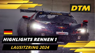 REGENDRAMA auf dem Lausitzring  DTM 2024 Highlights  DEKRA Lausitzring [upl. by Anuaik886]