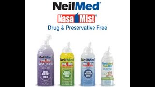 NeilMed NasaMist All in One Multi Purpose Saline Spray [upl. by Yerfoeg491]