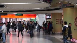 Shenzhen Luohu Metro Station [upl. by Ainoyek]