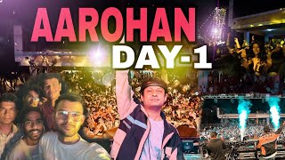 AAROHAN DAY  1 WITH DJ TEJAS  AAROHAN 2K24  MANISH MOMENTS aarohan [upl. by Regdirb]