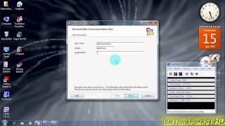 How to Install Microsoft Office 2003 HD [upl. by Nellek]