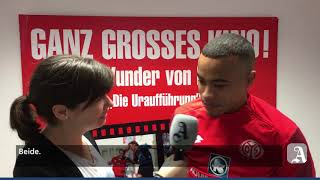 Mainz 05 Robin Quaison im Interview [upl. by Odericus]