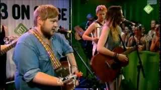 Of Monsters and Men live acoustic at The Lowlands Festival 2012 [upl. by Nalid]