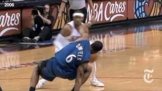 Allen Iverson Double Crossover on Antonio Daniels with 5 angles 2006 [upl. by Punke]