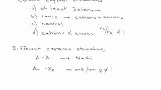 Crystal Systems and Ceramic Structures [upl. by Enrobialc]