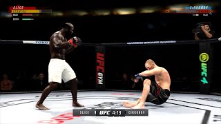 Misha Cirkunov vs Kimbo slice UFC [upl. by Hubey]