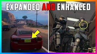 GTA 5 Expanded amp Enhanced Official Trailer  EVERYTHING That You Probably Missed [upl. by Sisxela]