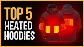 Best Heated Hoodies 2023  Top 5 Best Heated Hoodies On Amazon [upl. by Imit621]