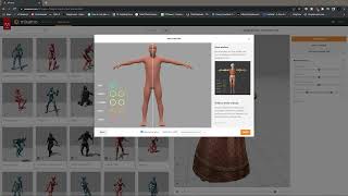 How to upload custom characters to Mixamo  Beginner Tutorial [upl. by Rosane487]