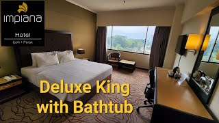 Deluxe King Bed Room with Bathtub Impiana Hotel Ipoh Perak [upl. by Ativ]