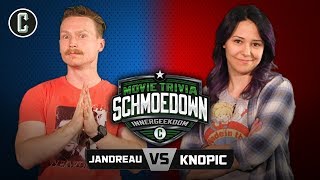 Innergeekdom Tournament Coy Jandreau VS Mara Knopic  Movie Trivia Schmoedown [upl. by Jany804]