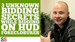 3 Unknown Bidding Secrets While Bidding On HUD Foreclosures [upl. by Atram644]