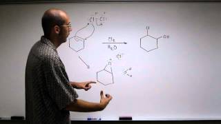 Halohydrin Formation  Addition of Cl2H2O to an Alkene 001 [upl. by Neville665]