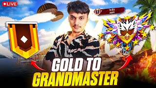 🔴Live Dominating Top 1 Grandmaster V Badge Lobby🗿😤Serious Grandmaster Pushing😡Garena Free Fire [upl. by Lolita707]