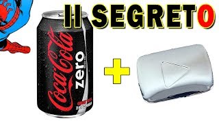 il SEGRETO della COCA ZERO  annuncio per i 100000 iscritti [upl. by Eidnalem]