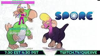 SPORE  TROUBULON ARC  Part 1  Qweave  FULL STREAM [upl. by Fitton]