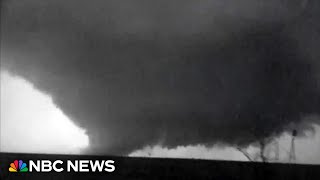 Video shows what appears to be a huge tornado in Kansas [upl. by Dagna24]