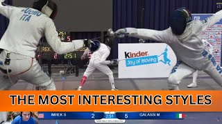 These 2 Fencers Have The Most Fascinating Style On The Junior Circuit Right Now [upl. by Nnalatsyrc]