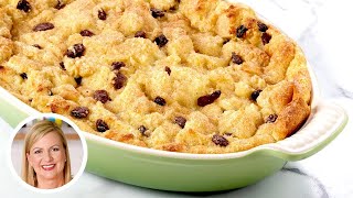 Professional Baker Teaches You How To Make BREAD PUDDING [upl. by Rolyab]