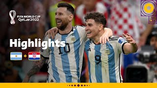 MESSI MAGIC amp ALVAREZ SOLO GOAL  Argentina v Croatia  SemiFinal  FIFA World Cup Qatar 2022 [upl. by Yauq492]