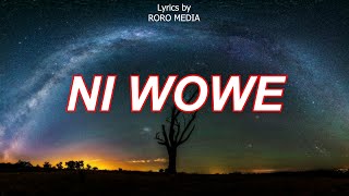 Otile Brown  Ni wowe Official video lyrics [upl. by Aniham]