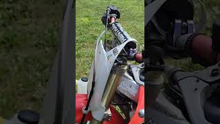 2001 Honda CR250R 2 Stroke Dirtbike honda dirtbike CR250R supermoto newrim [upl. by Cirred]