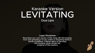 Dua Lipa  Levitating Karaoke Version [upl. by Ybreh462]