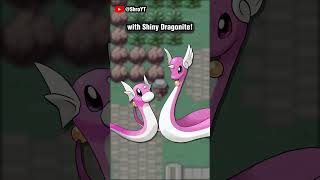 Making Shiny Dratini Dragonair and Dragonite Color Consistent  shorts pokemon shinypokemon [upl. by Ennovahs]