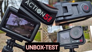 UNBOXOVERVIEW  DJI OSMO ACTION 5  ADVENTURE COMBO [upl. by Persas]